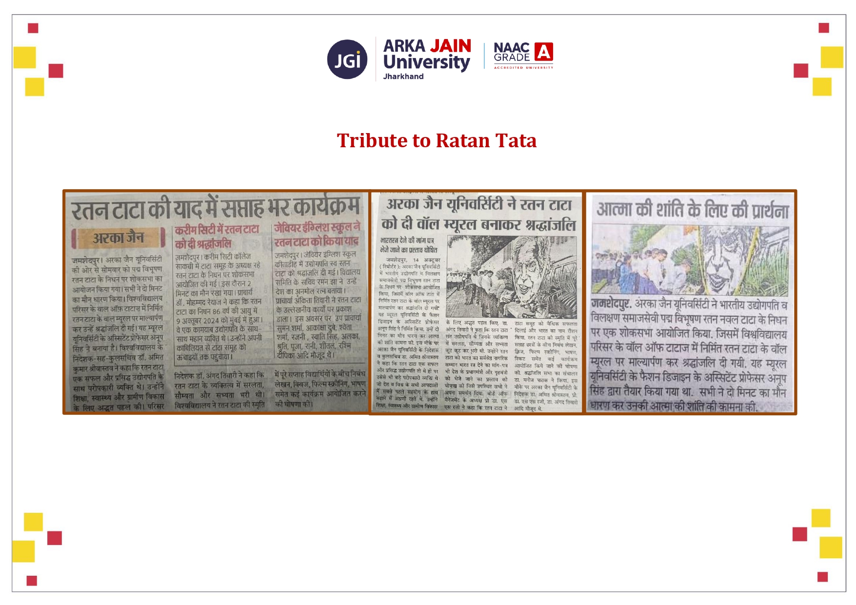 Tribute to Ratan Tata