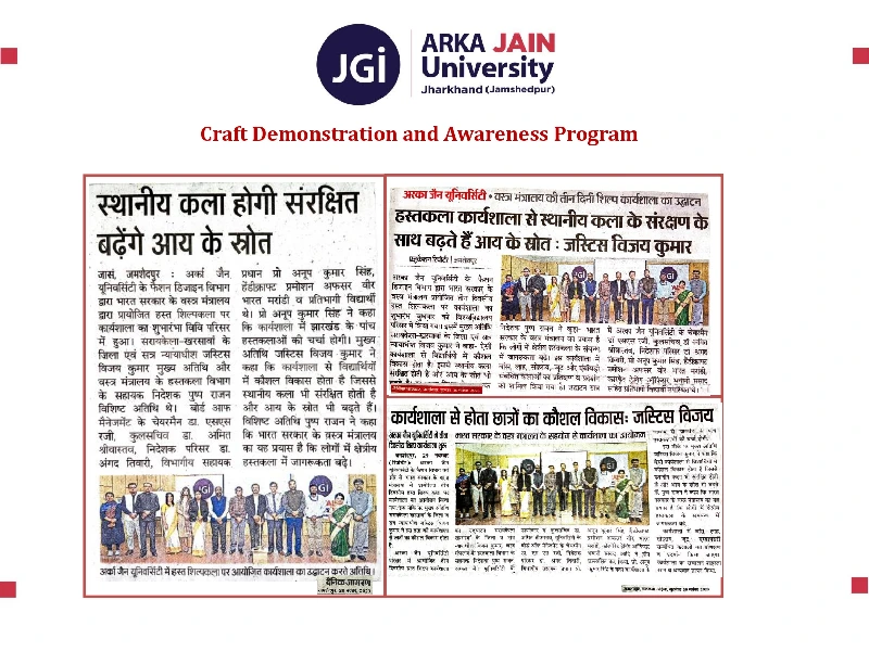 Craft Demonstration and Awareness Program